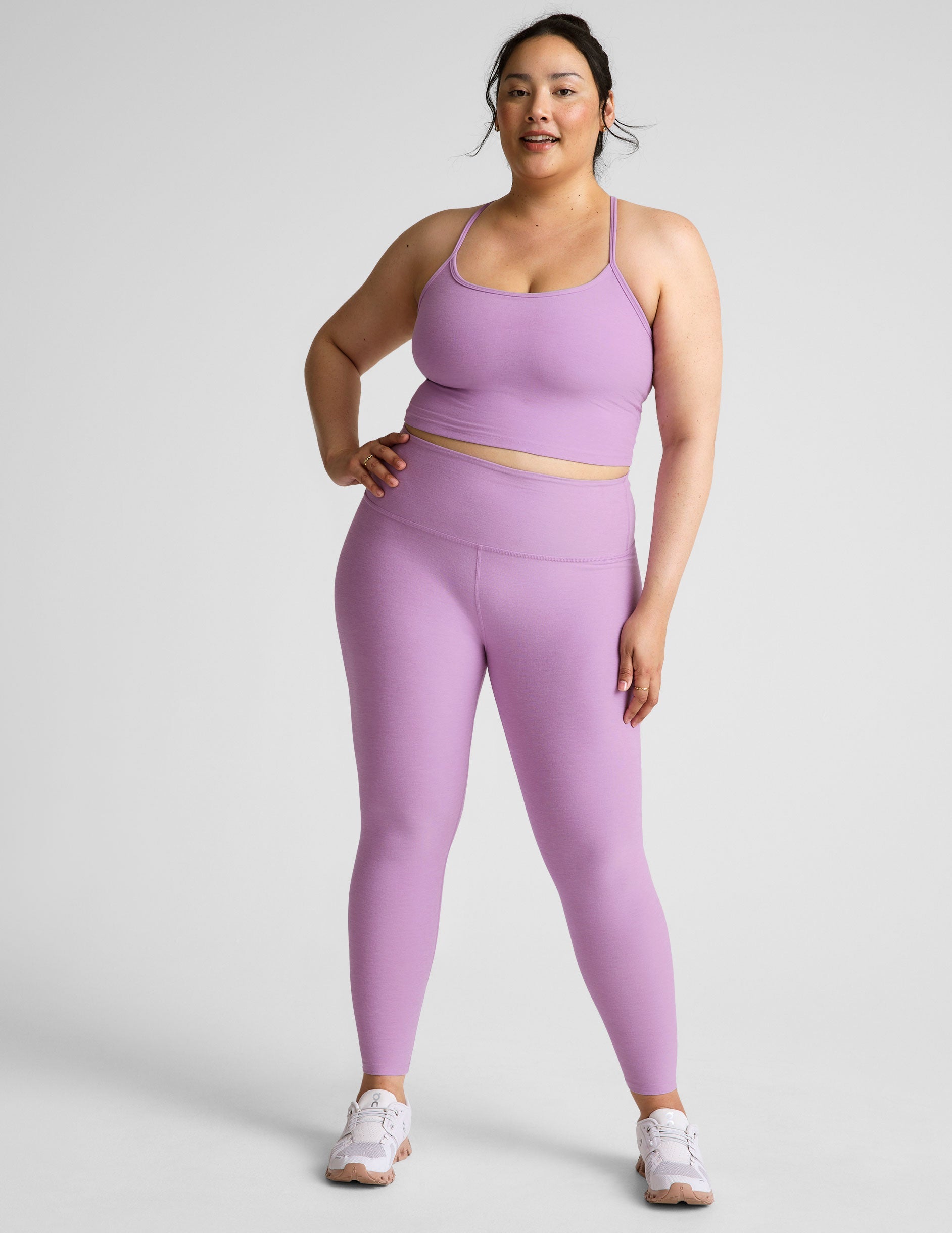 Beyond Yoga Spacedye Slim Racerback Cropped Tank