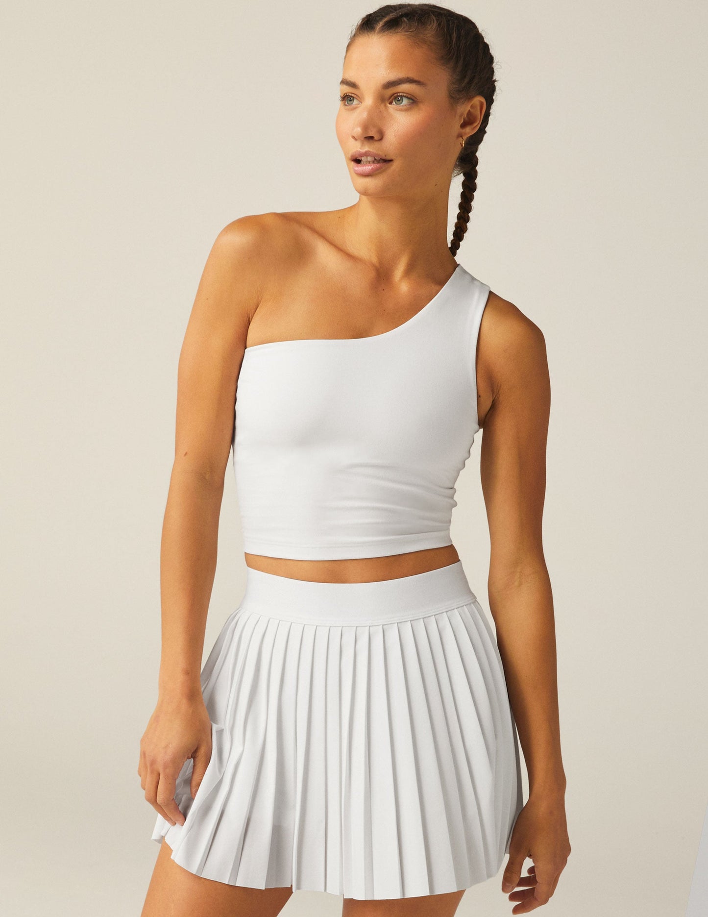 Beyond Yoga Spacedye The Bold Shoulder Cropped Tank