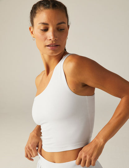 Beyond Yoga Spacedye The Bold Shoulder Cropped Tank
