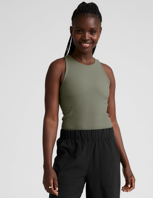 Beyond Yoga Refocus Ribbed Classic Tank