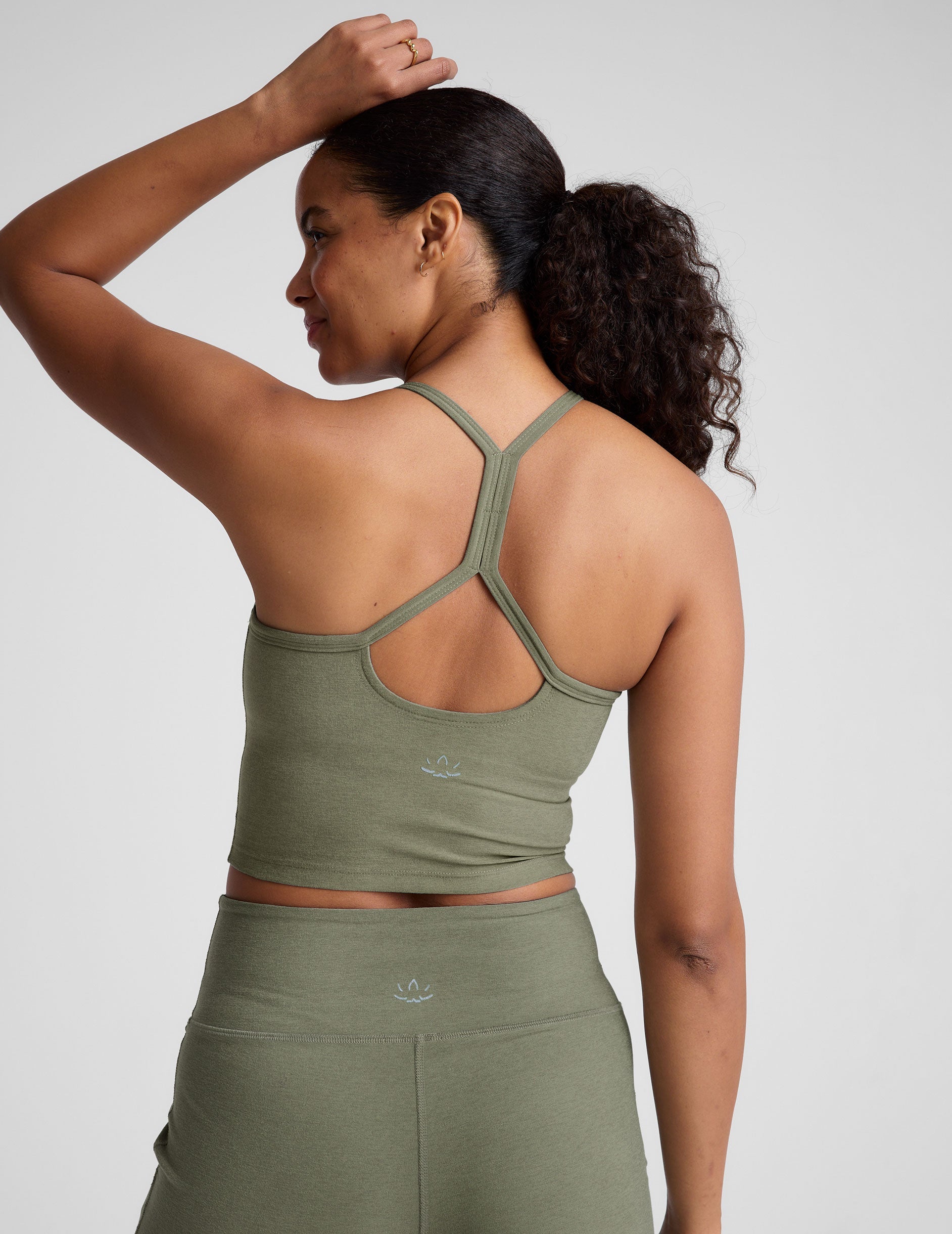Beyond Yoga Spacedye Slim Racerback Cropped Tank