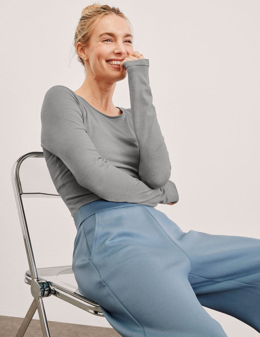 Beyond Yoga LuxeKnit Merino Wool Crewneck