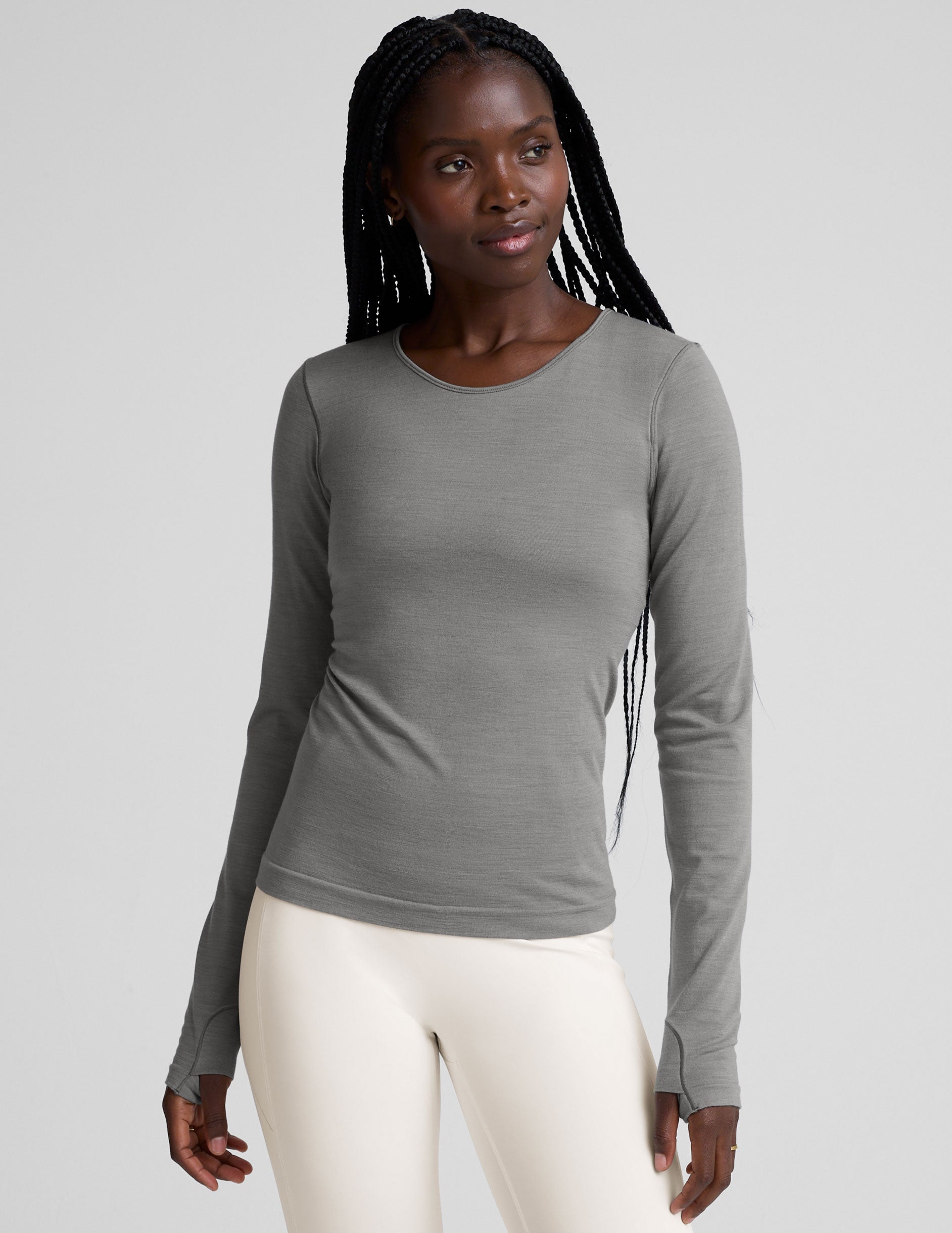 Beyond Yoga LuxeKnit Merino Wool Crewneck