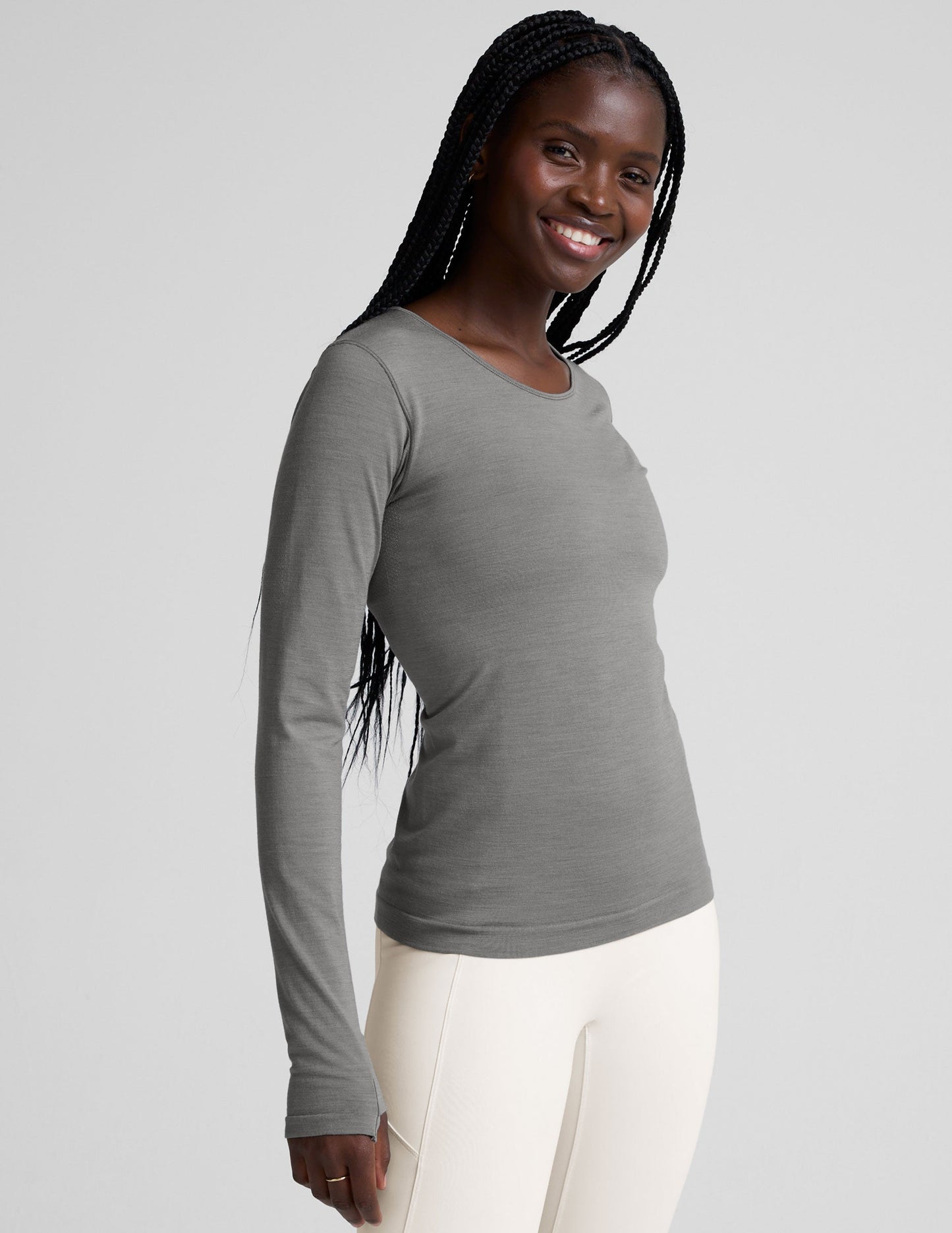 Beyond Yoga LuxeKnit Merino Wool Crewneck