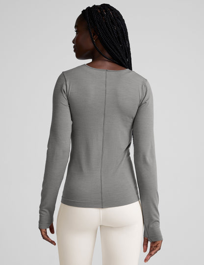 Beyond Yoga LuxeKnit Merino Wool Crewneck