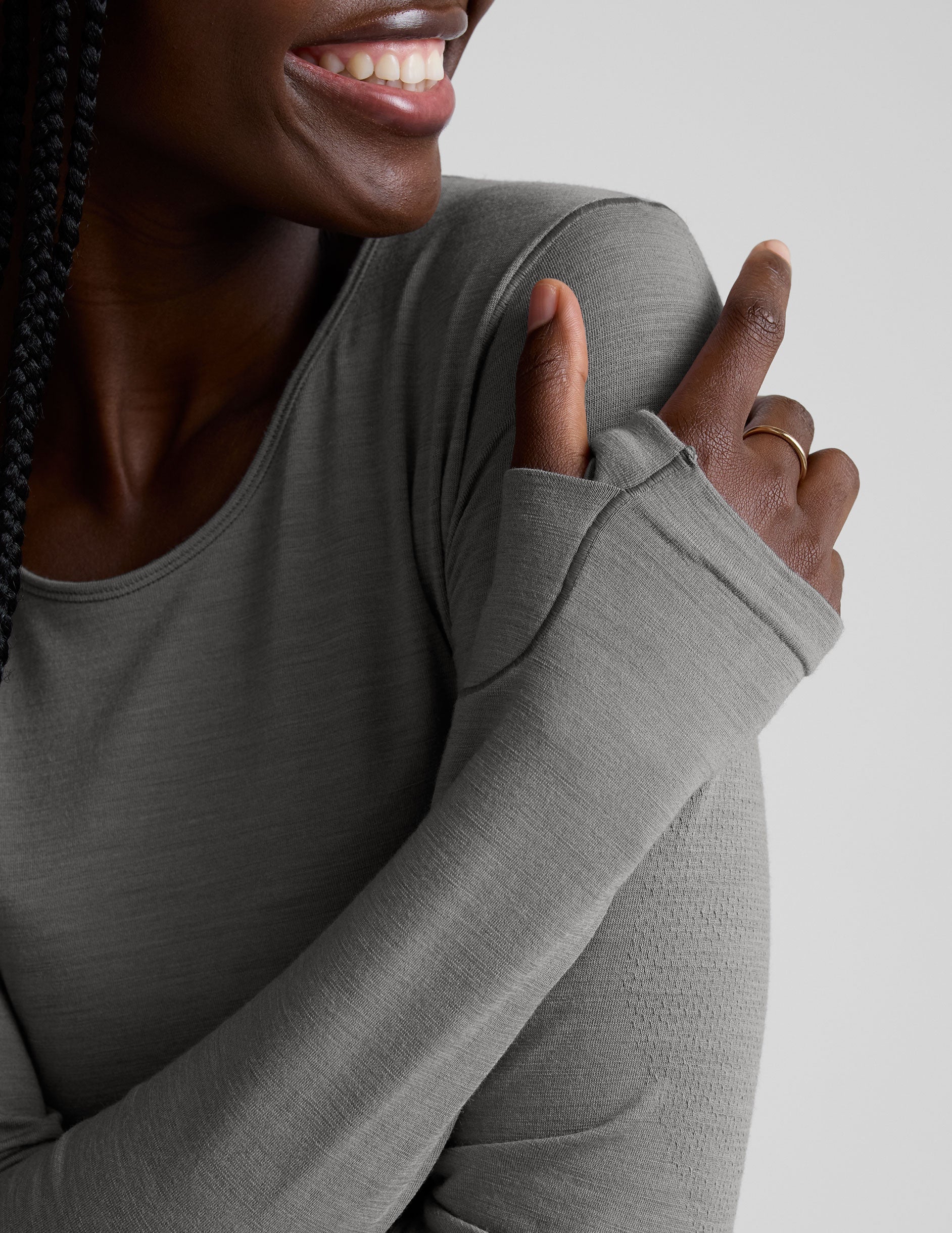 Beyond Yoga LuxeKnit Merino Wool Crewneck