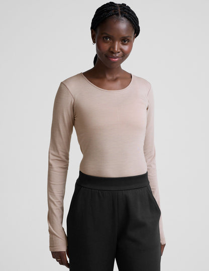 Beyond Yoga LuxeKnit Merino Wool Crewneck