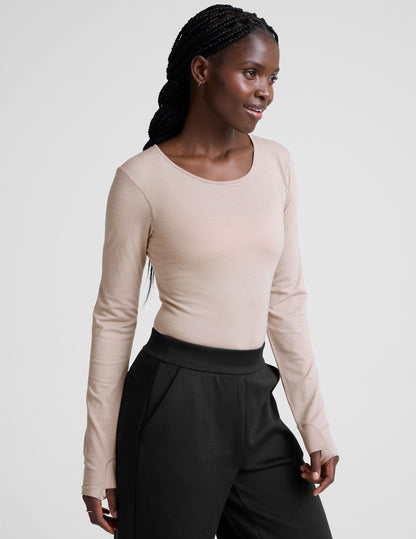 Beyond Yoga LuxeKnit Merino Wool Crewneck