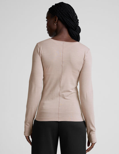 Beyond Yoga LuxeKnit Merino Wool Crewneck