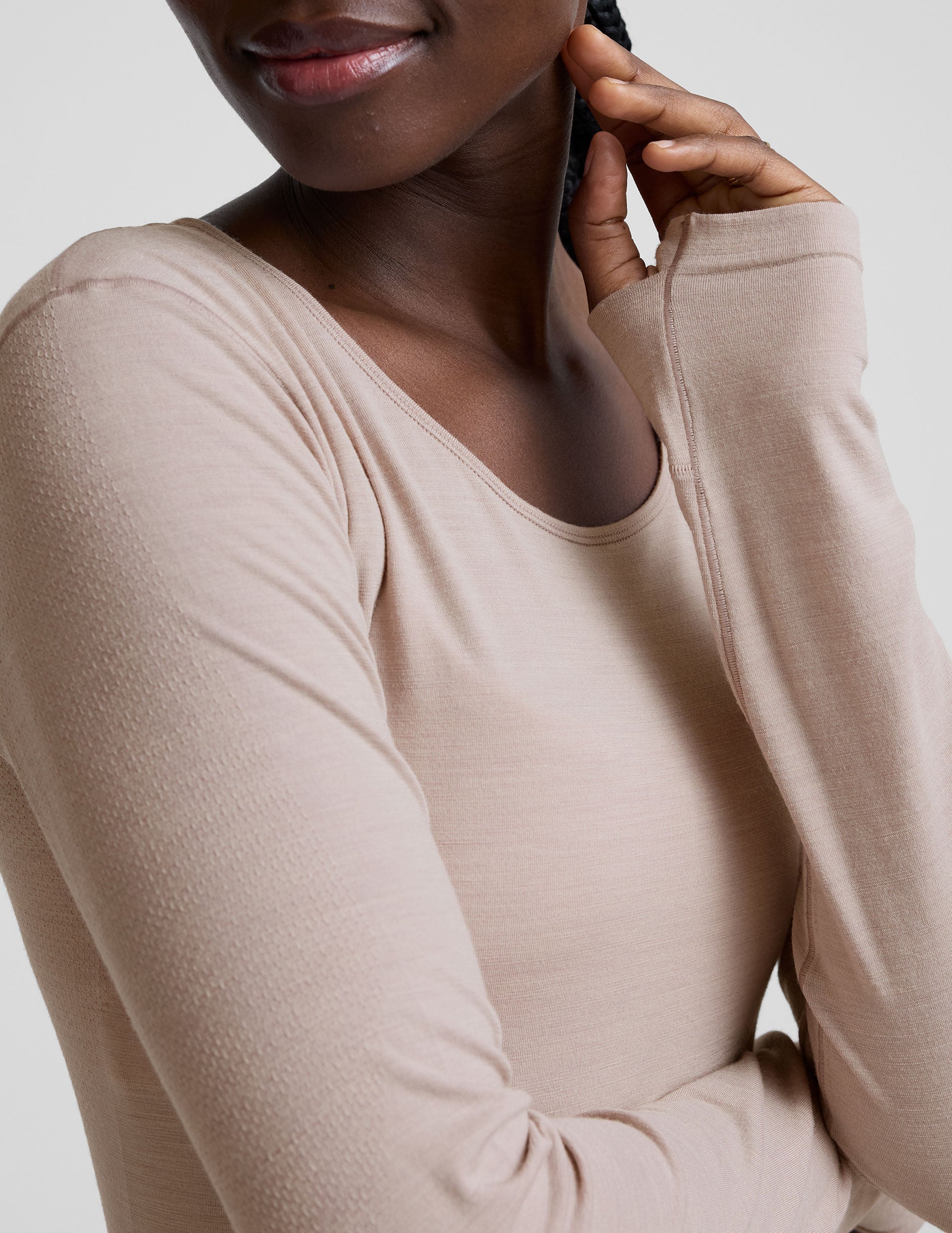 Beyond Yoga LuxeKnit Merino Wool Crewneck