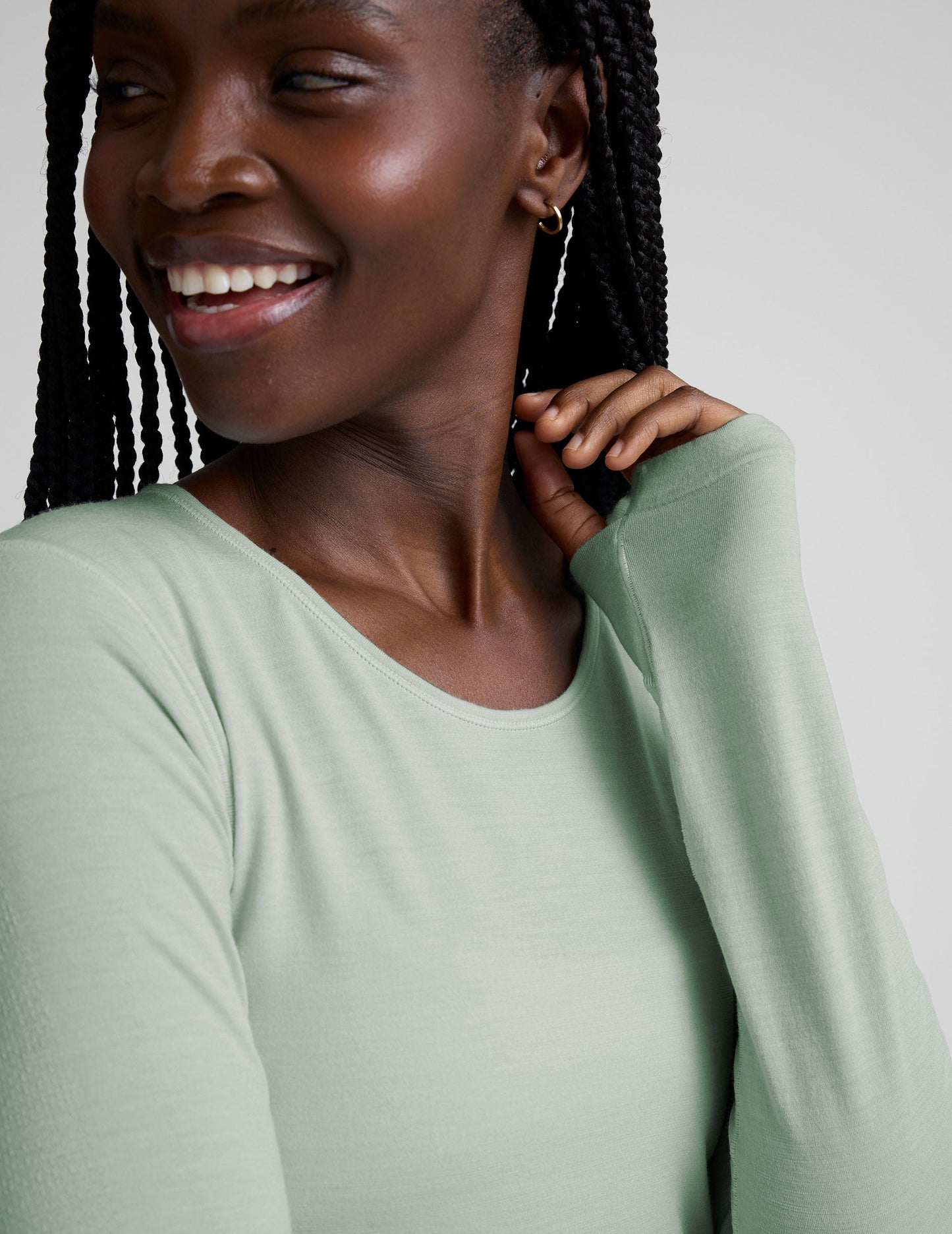 Beyond Yoga LuxeKnit Merino Wool Crewneck
