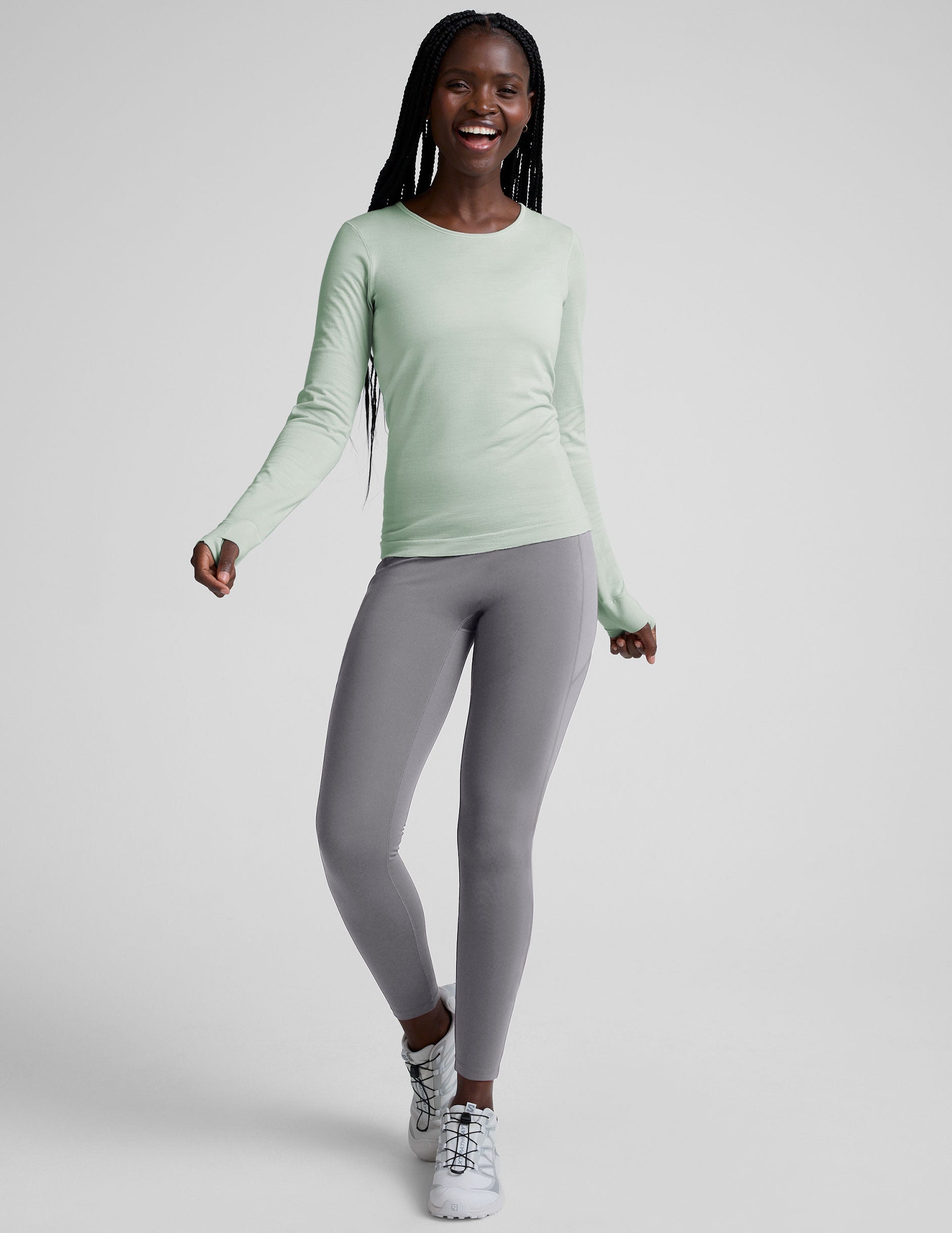 Beyond Yoga LuxeKnit Merino Wool Crewneck