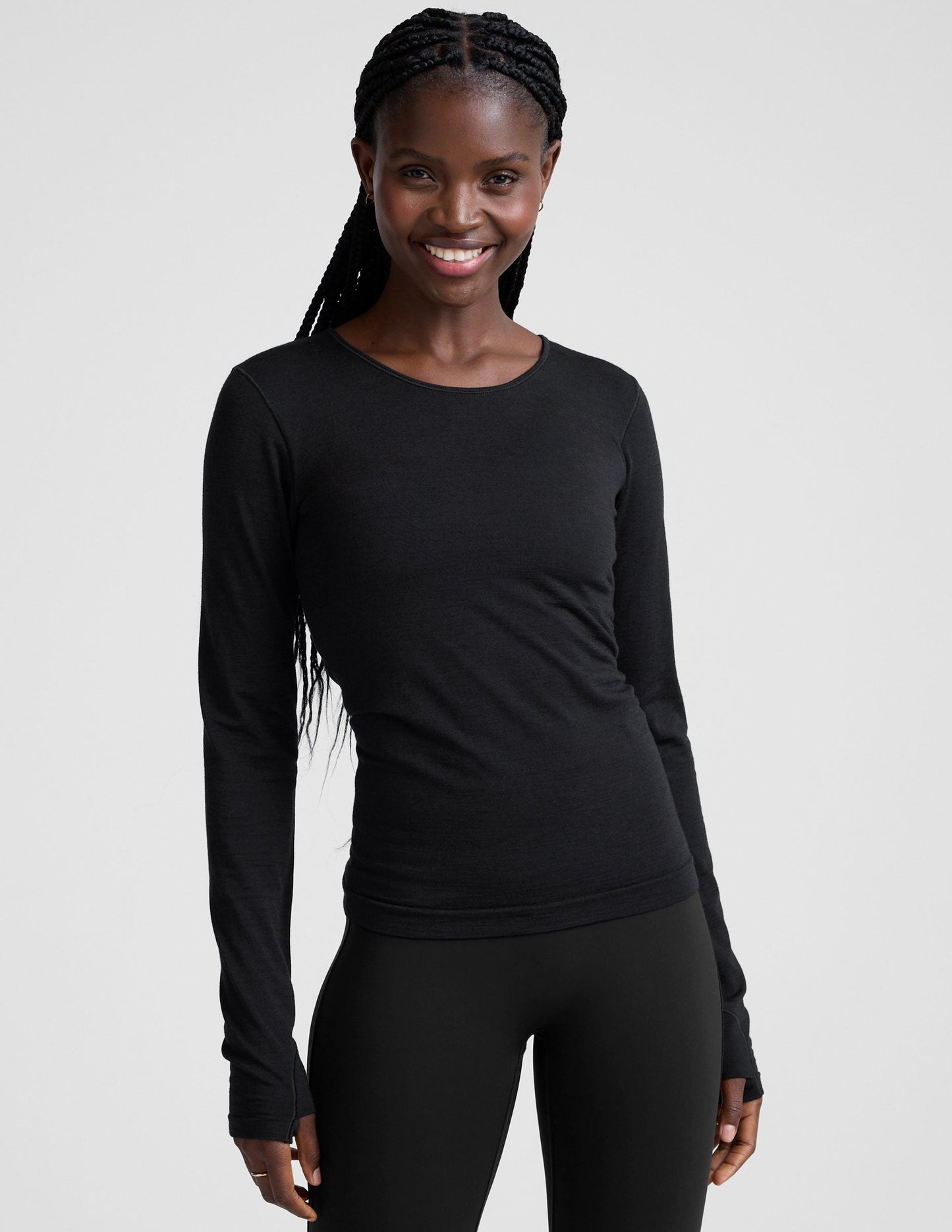 Beyond Yoga LuxeKnit Merino Wool Crewneck
