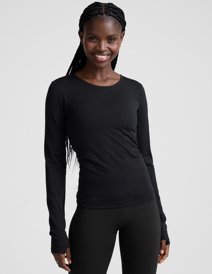Beyond Yoga LuxeKnit Merino Wool Crewneck