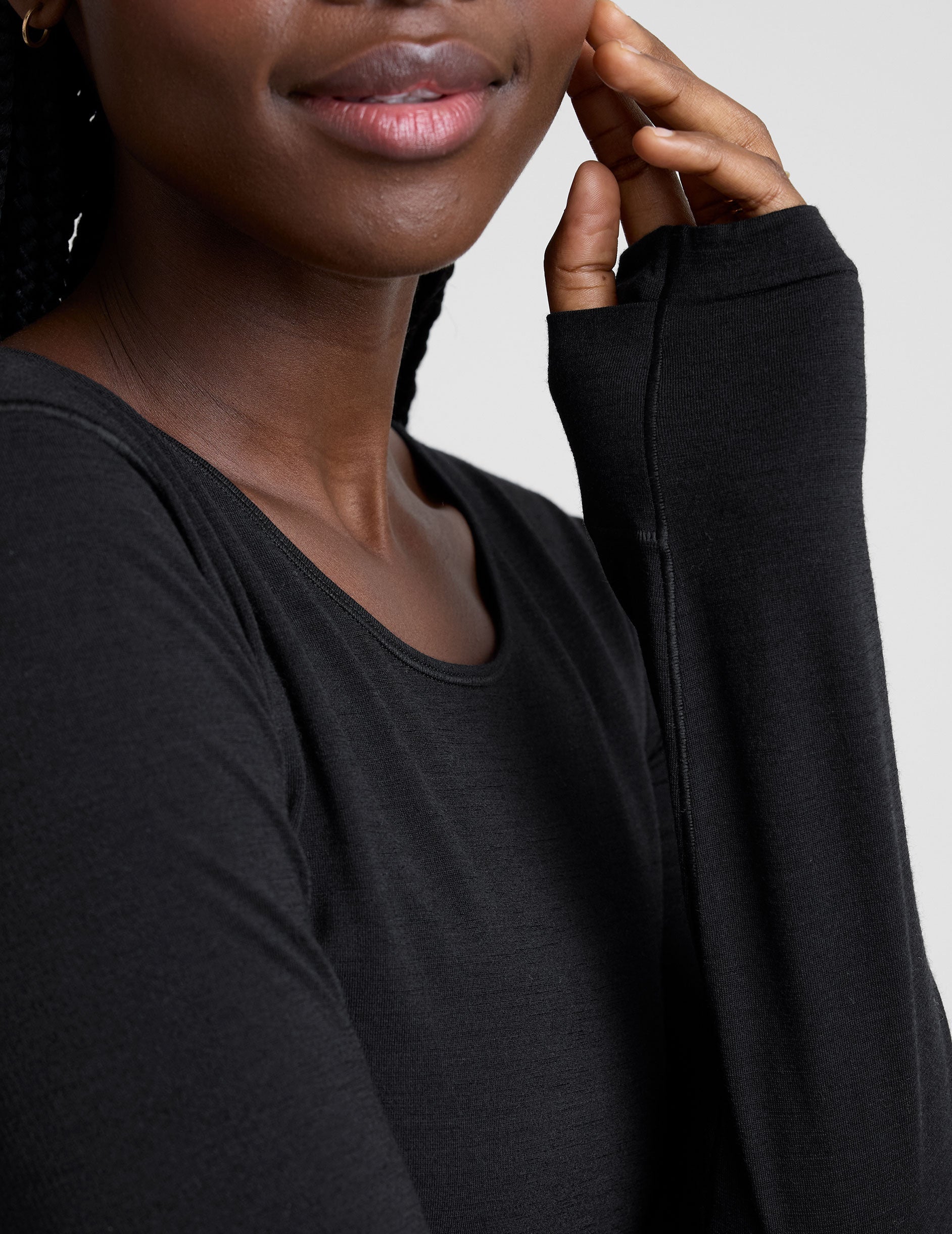 Beyond Yoga LuxeKnit Merino Wool Crewneck