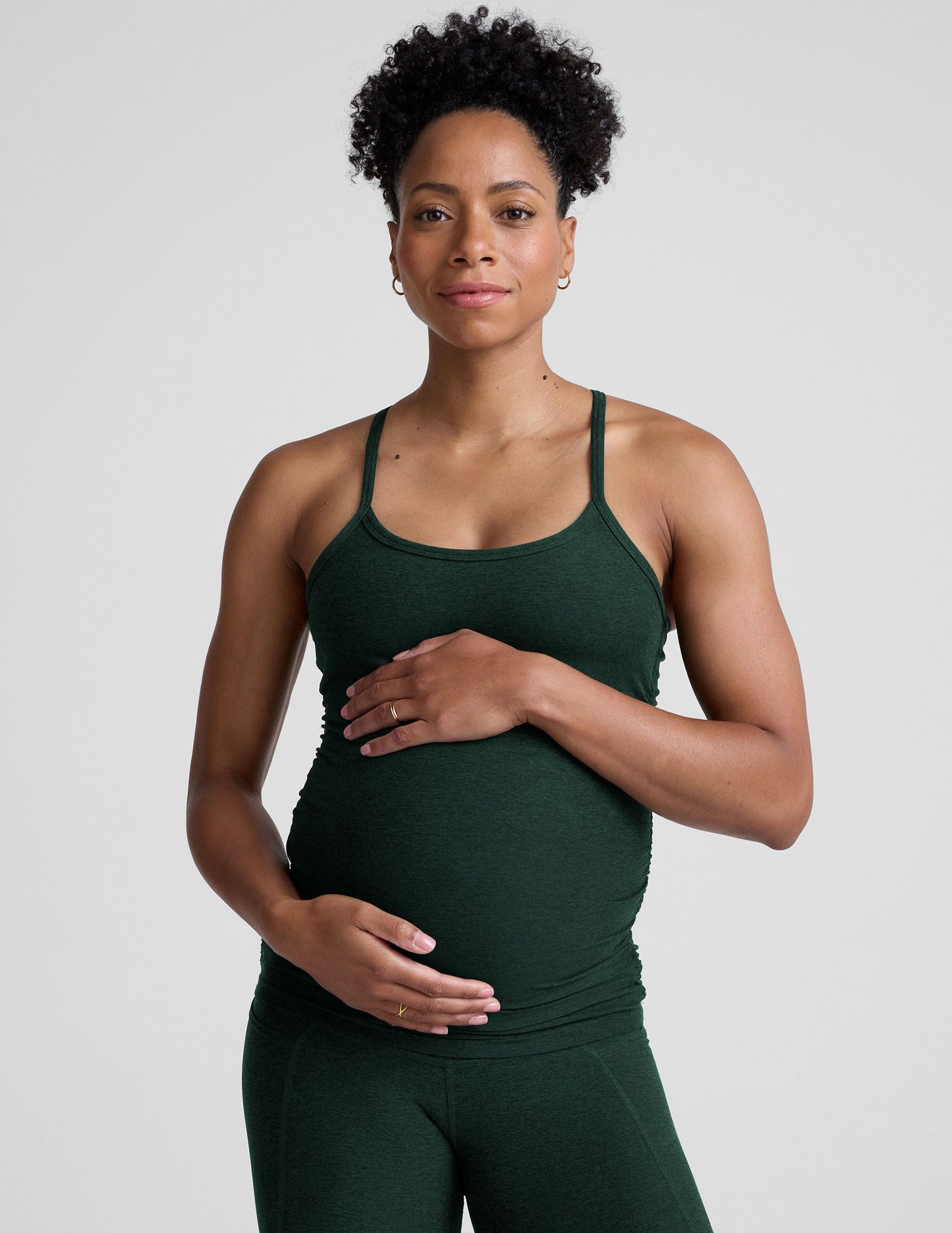 Beyond Yoga Spacedye Keep Your Cool Maternity Slim Racerback Tank