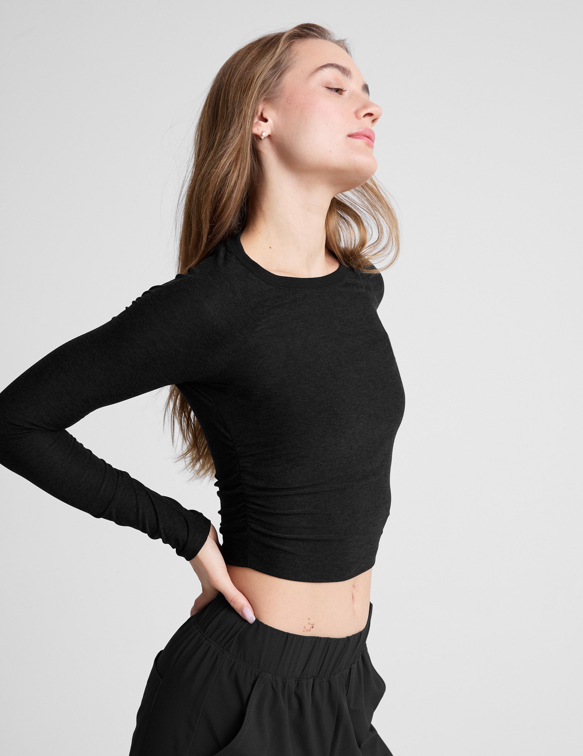 Beyond Yoga Featherweight Your Fit Long Sleeve Top