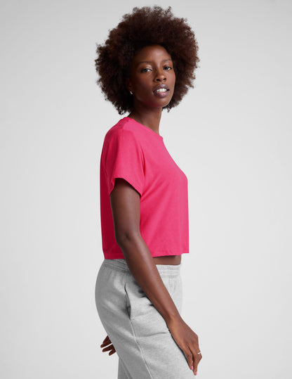 Beyond Yoga Featherweight Supreme Cropped Tee