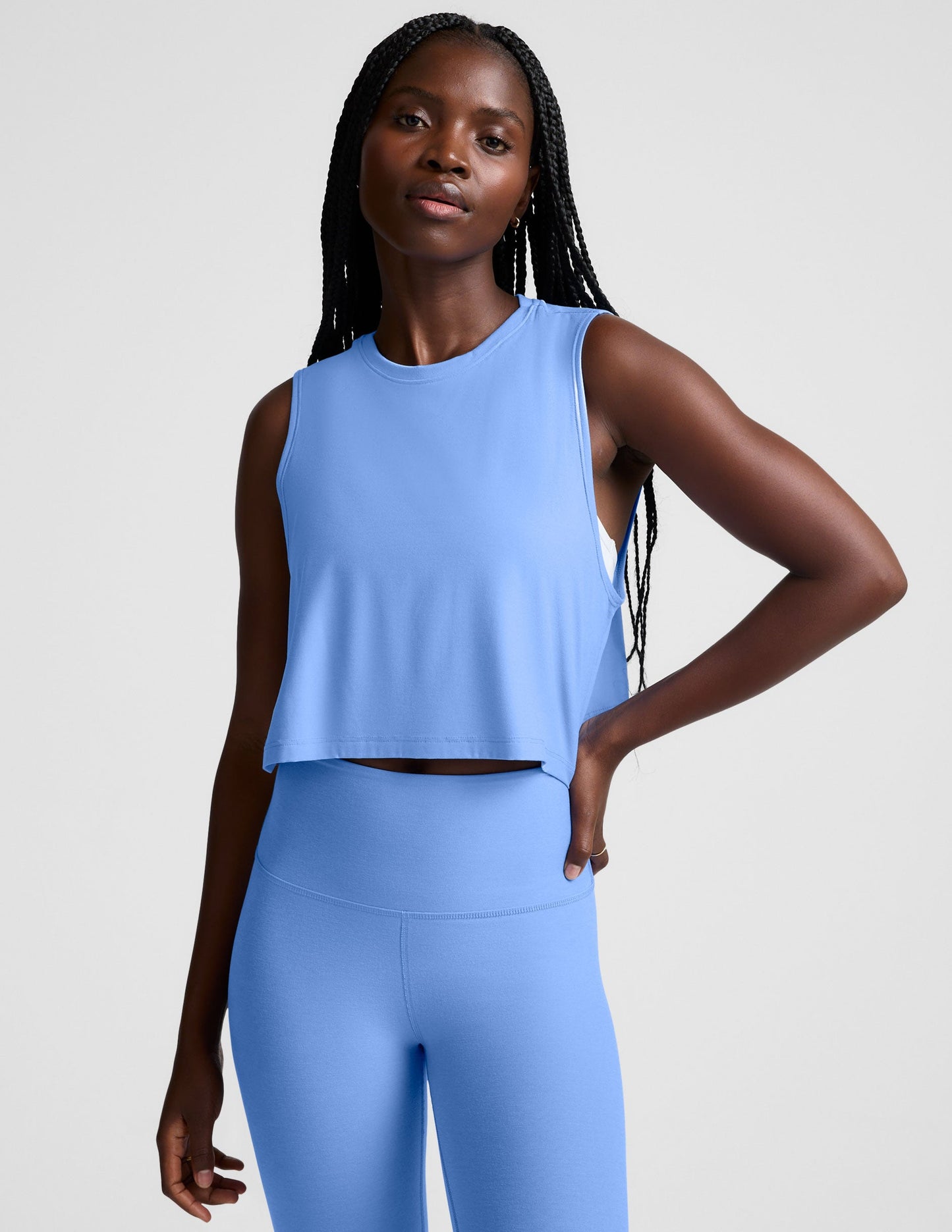 Beyond Yoga Featherweight Minimal Cropped Tank