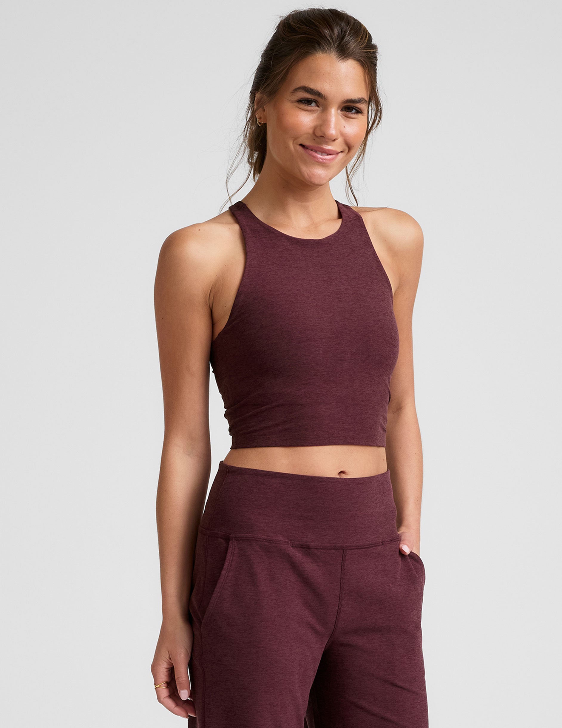Beyond Yoga Spacedye Refocus Cropped Tank