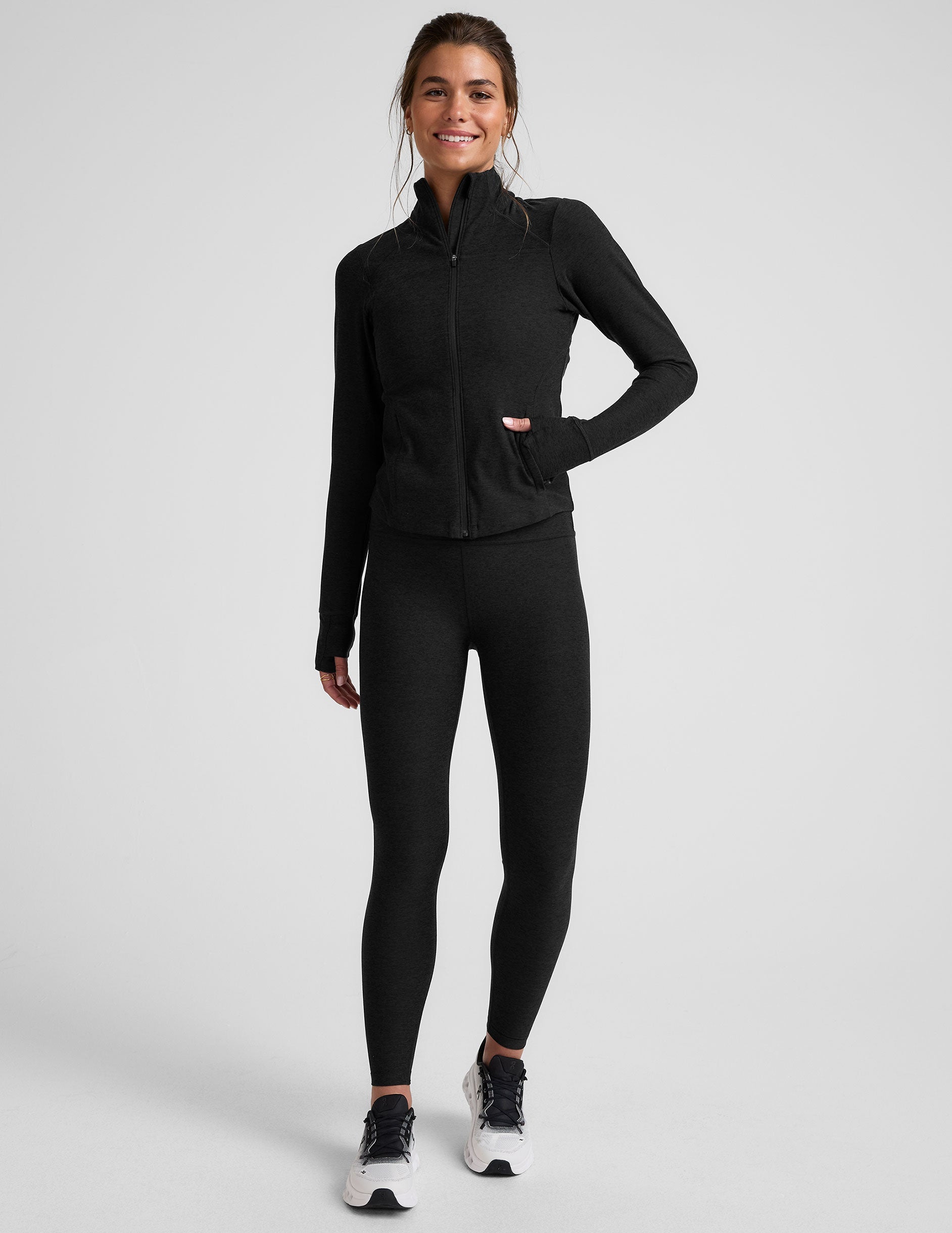 Beyond Yoga Spacedye Trails Active Jacket