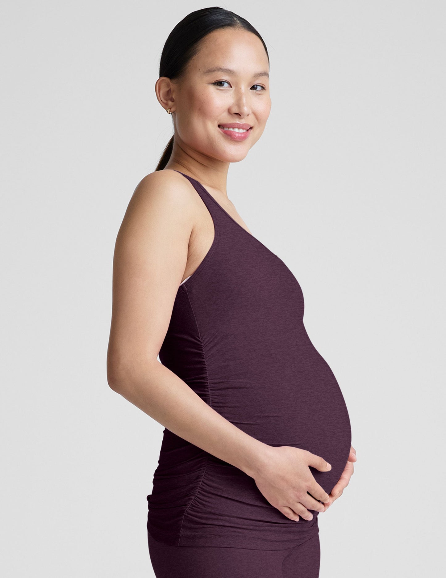 Beyond Yoga Featherweight Let it Grow Racerback Maternity Tank