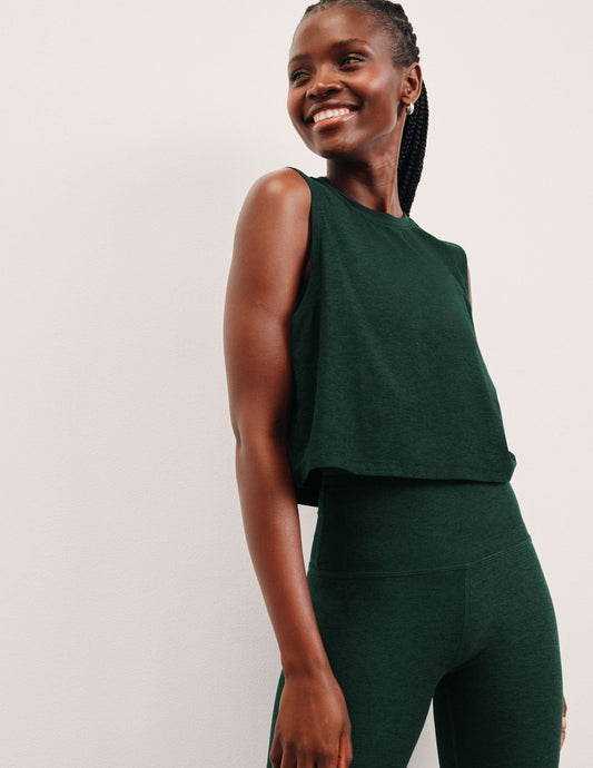 Beyond Yoga Featherweight Minimal Cropped Tank