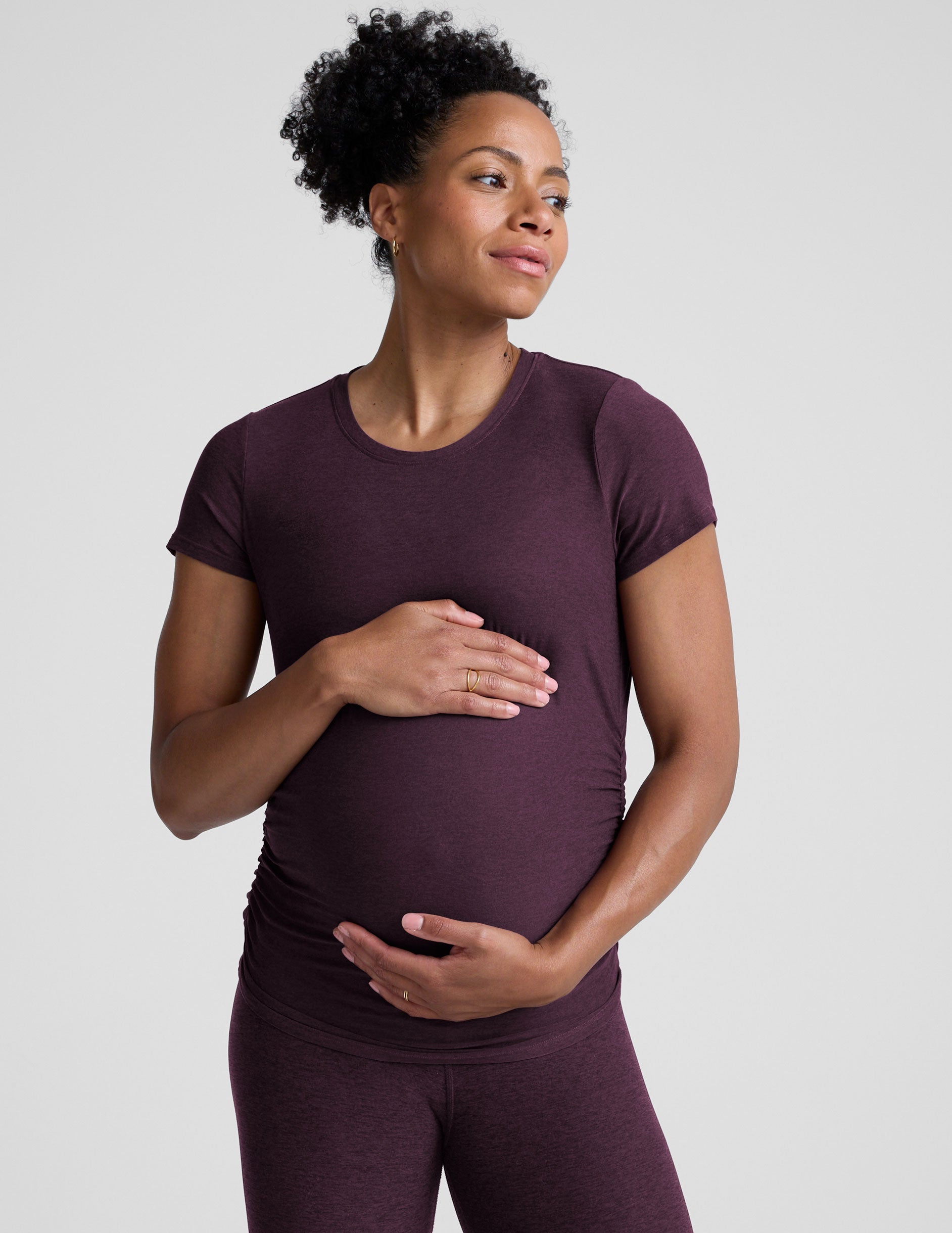 Beyond Yoga Featherweight One & Only Maternity Tee