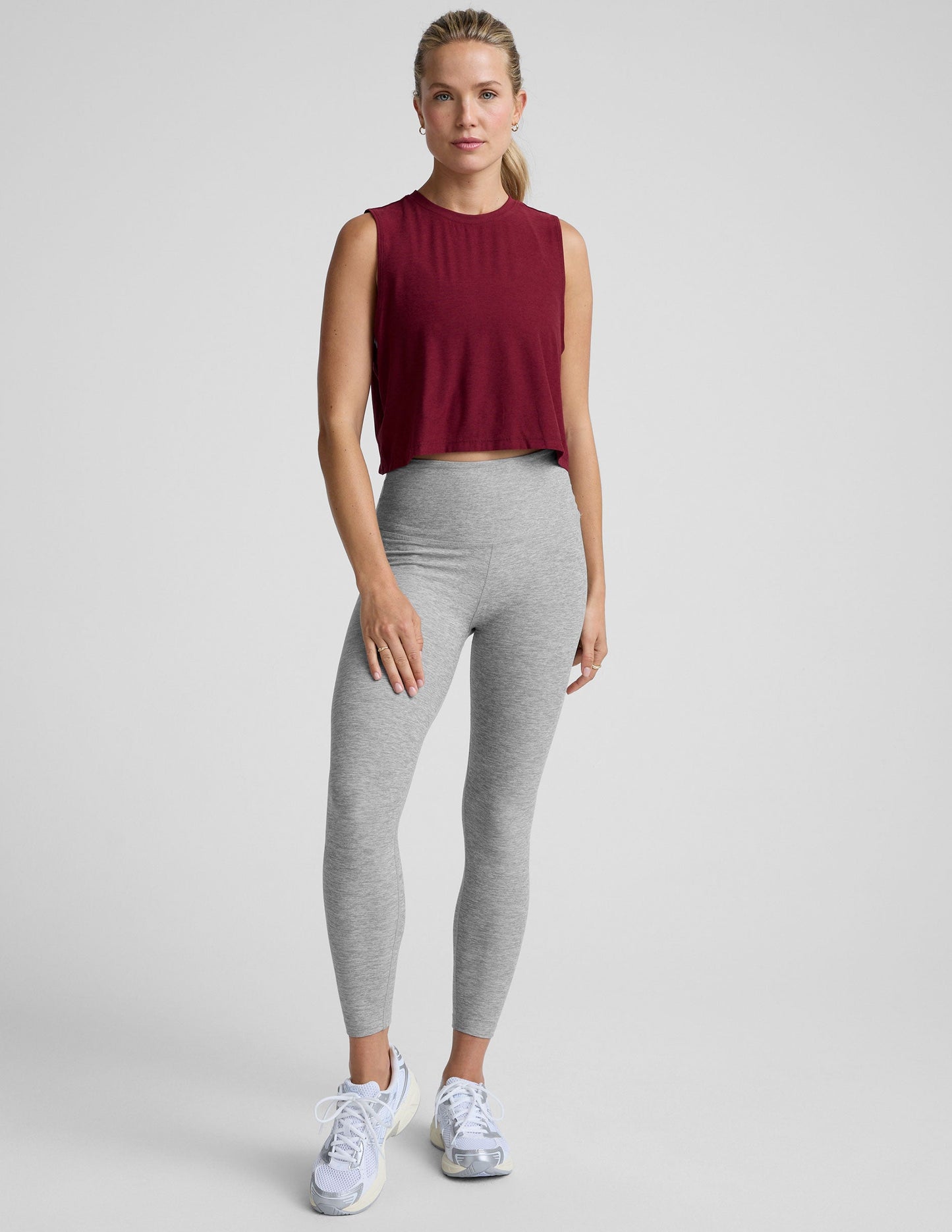 Beyond Yoga Featherweight Minimal Cropped Tank