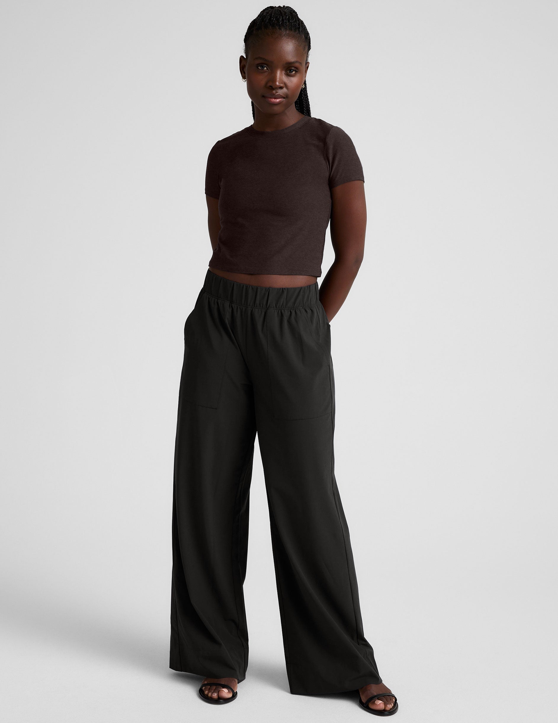 Beyond Yoga Featherweight Cropped Tee