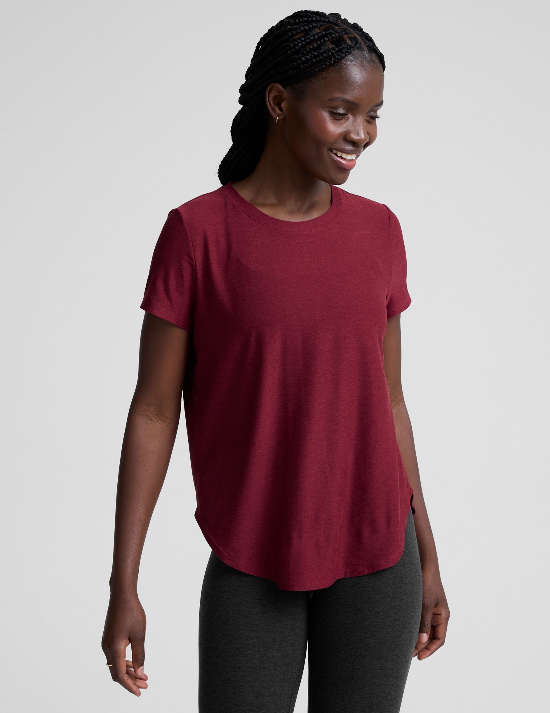 Beyond Yoga Featherweight On The Down Low Tee