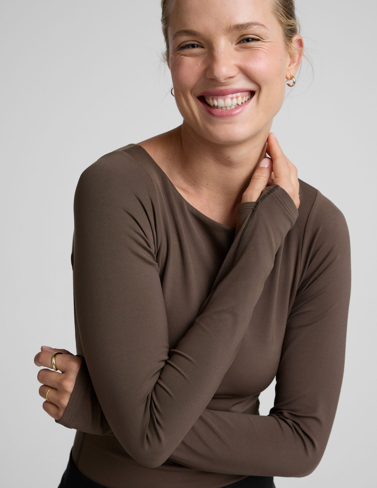 Beyond Yoga Serene Boatneck Bodysuit