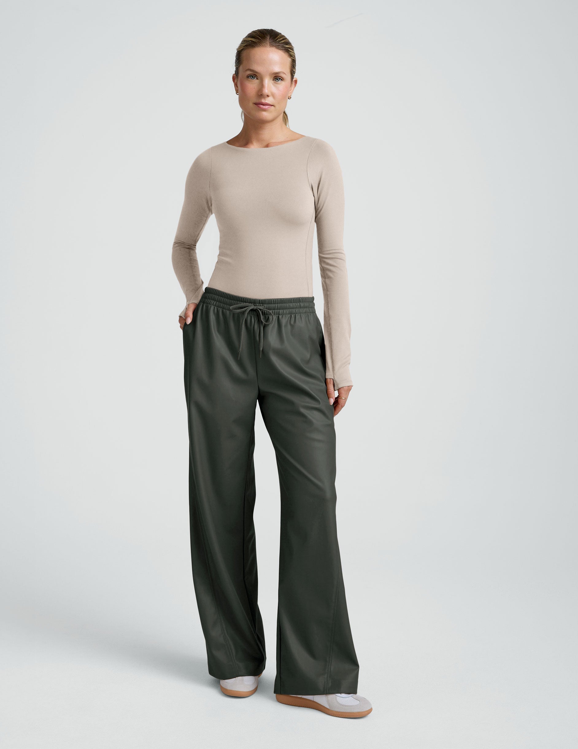 Beyond Yoga Serene Boatneck Bodysuit