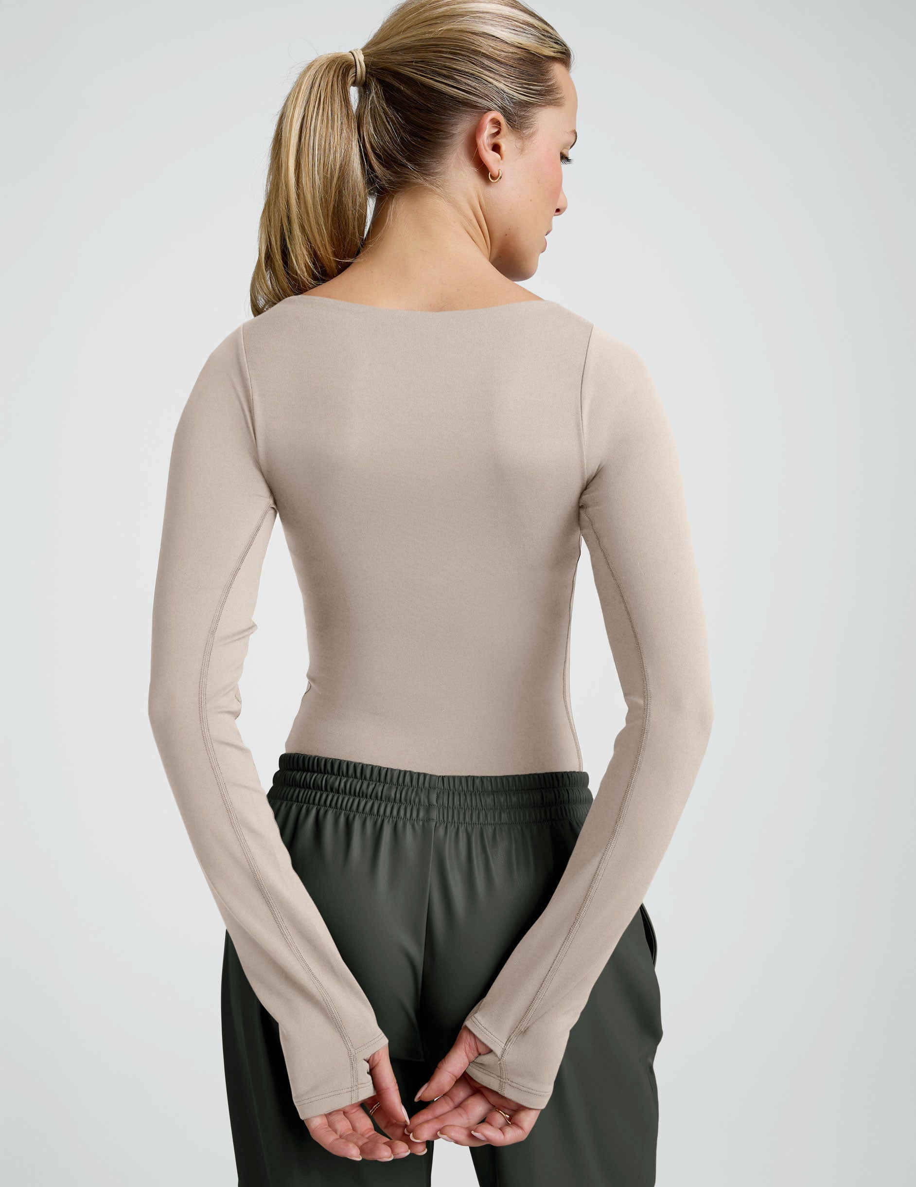 Beyond Yoga Serene Boatneck Bodysuit