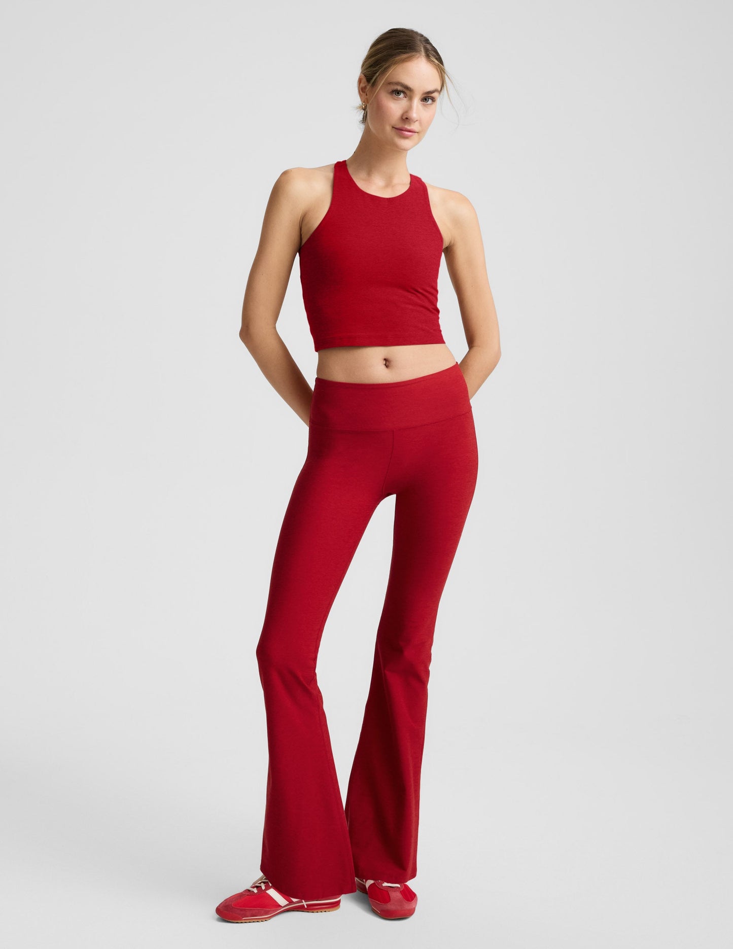 Beyond Yoga Spacedye High Neck Cropped Tank
