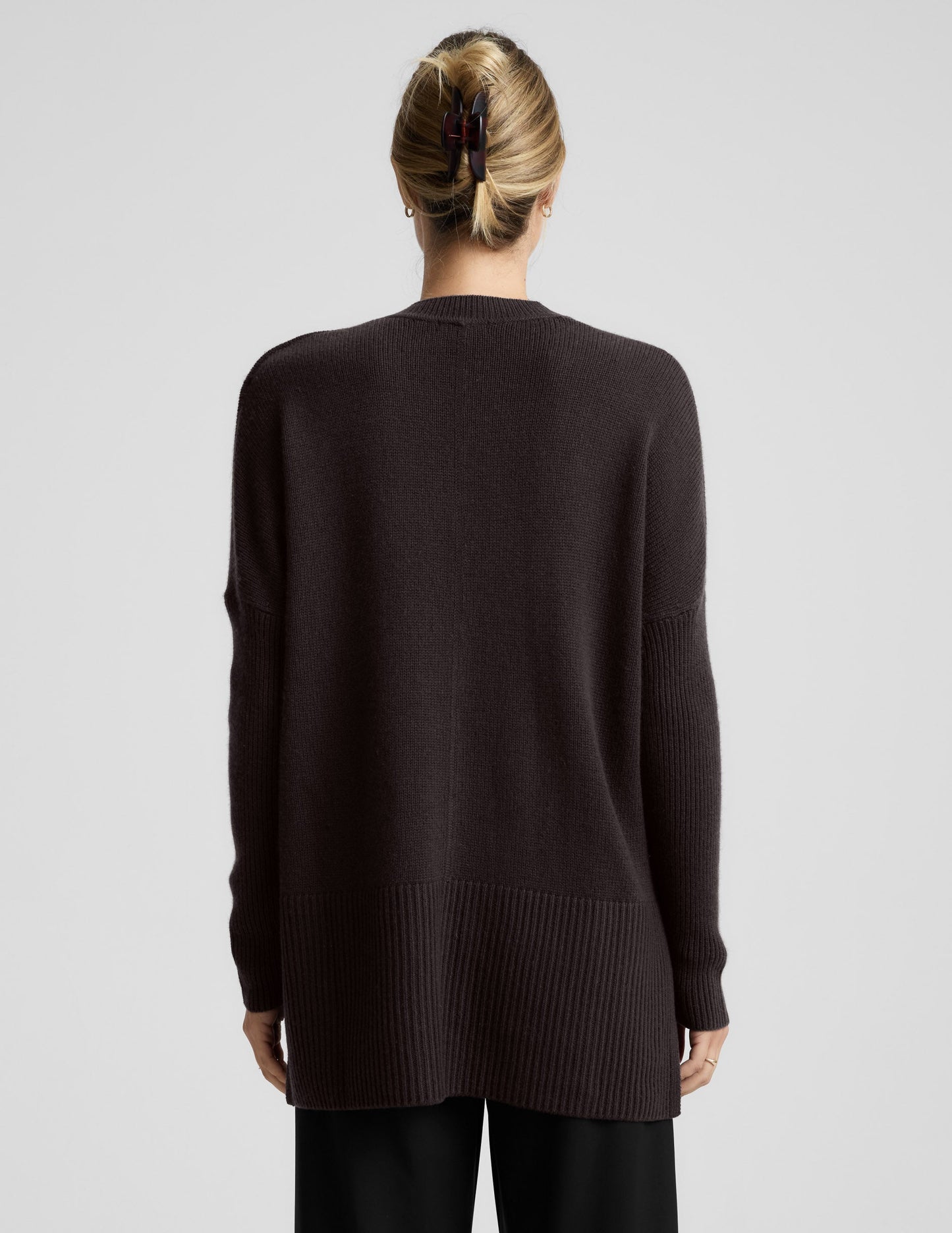Beyond Yoga Wool-Cashmere V-Neck Sweater