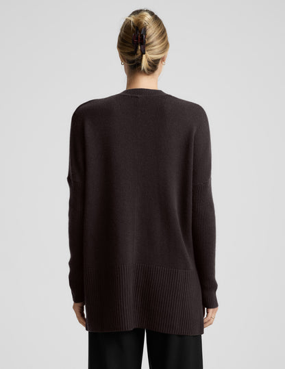 Beyond Yoga Wool-Cashmere V-Neck Sweater