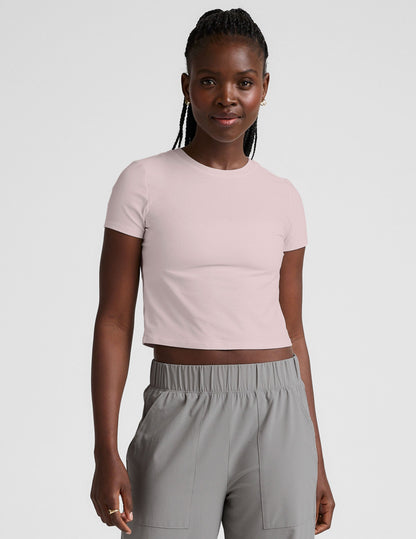 Beyond Yoga Featherweight Cropped Tee