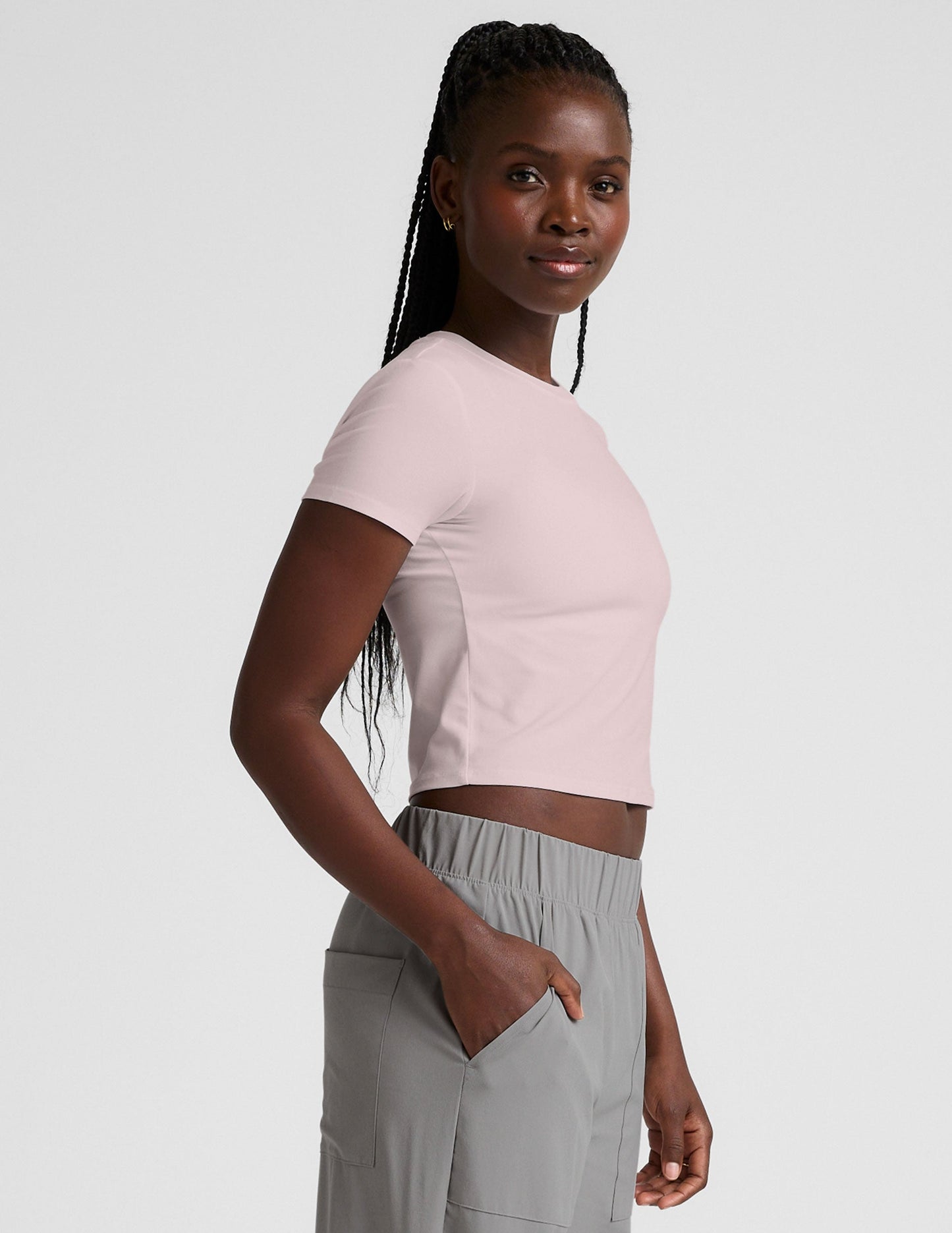 Beyond Yoga Featherweight Cropped Tee