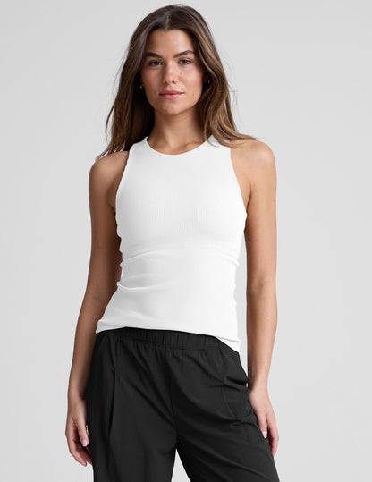Beyond Yoga Refocus Ribbed Classic Tank