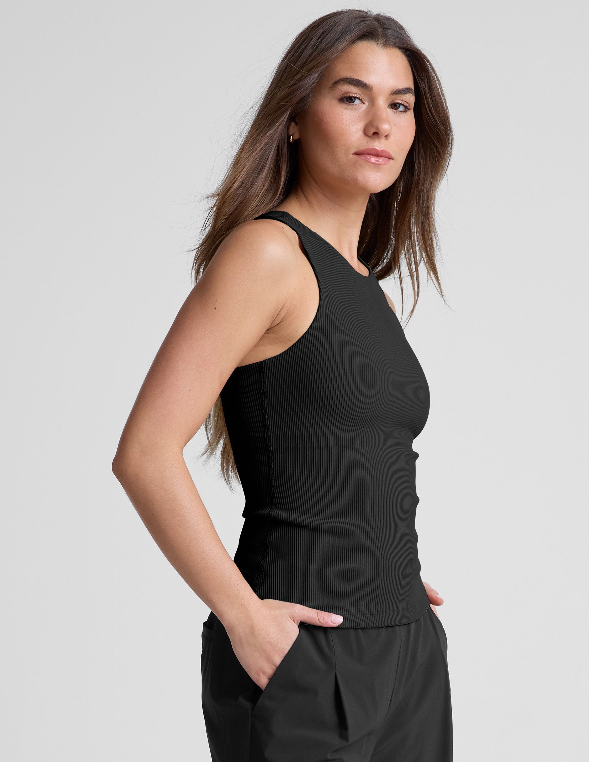 Beyond Yoga Refocus Ribbed Classic Tank