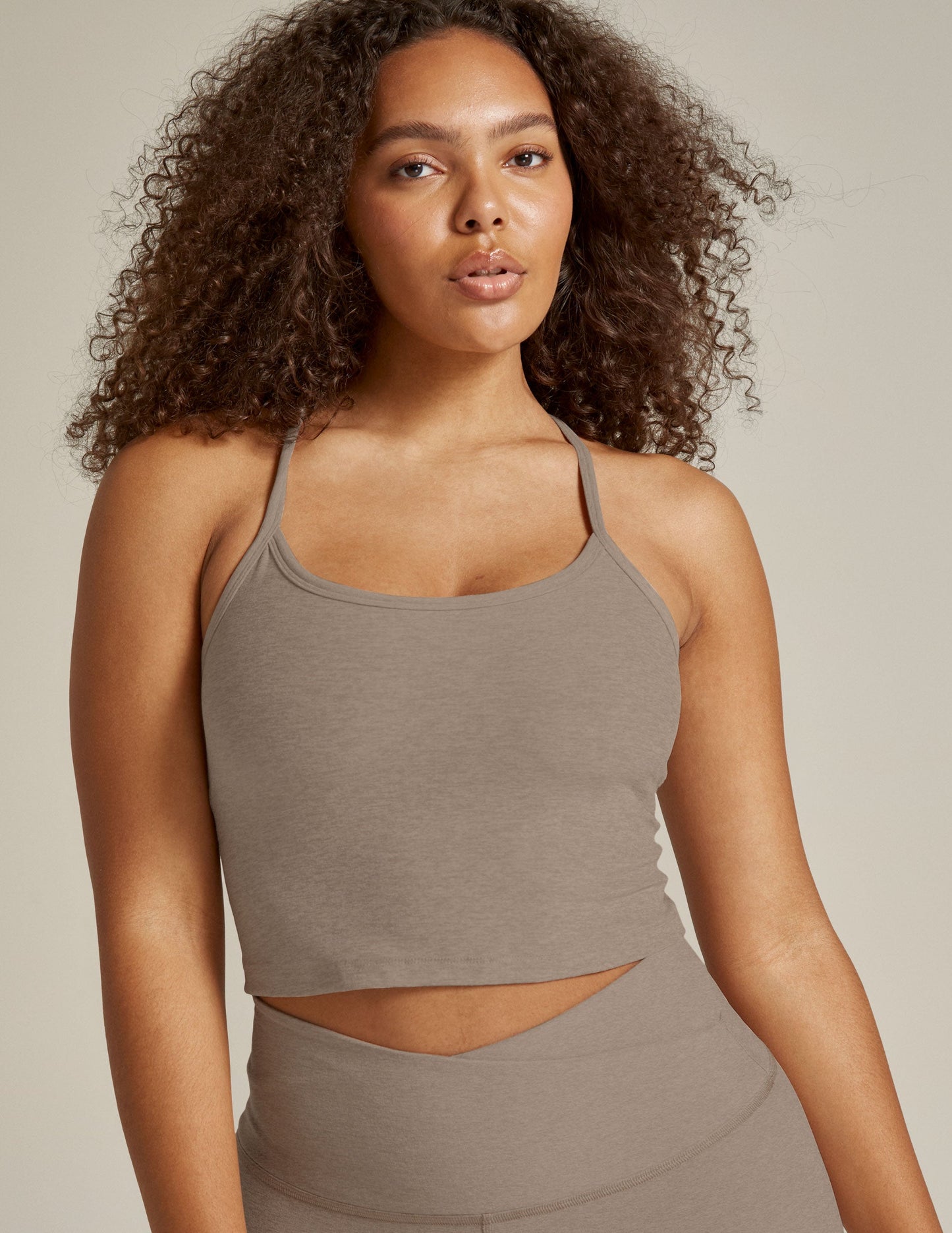 Beyond Yoga Spacedye Slim Racerback Cropped Tank