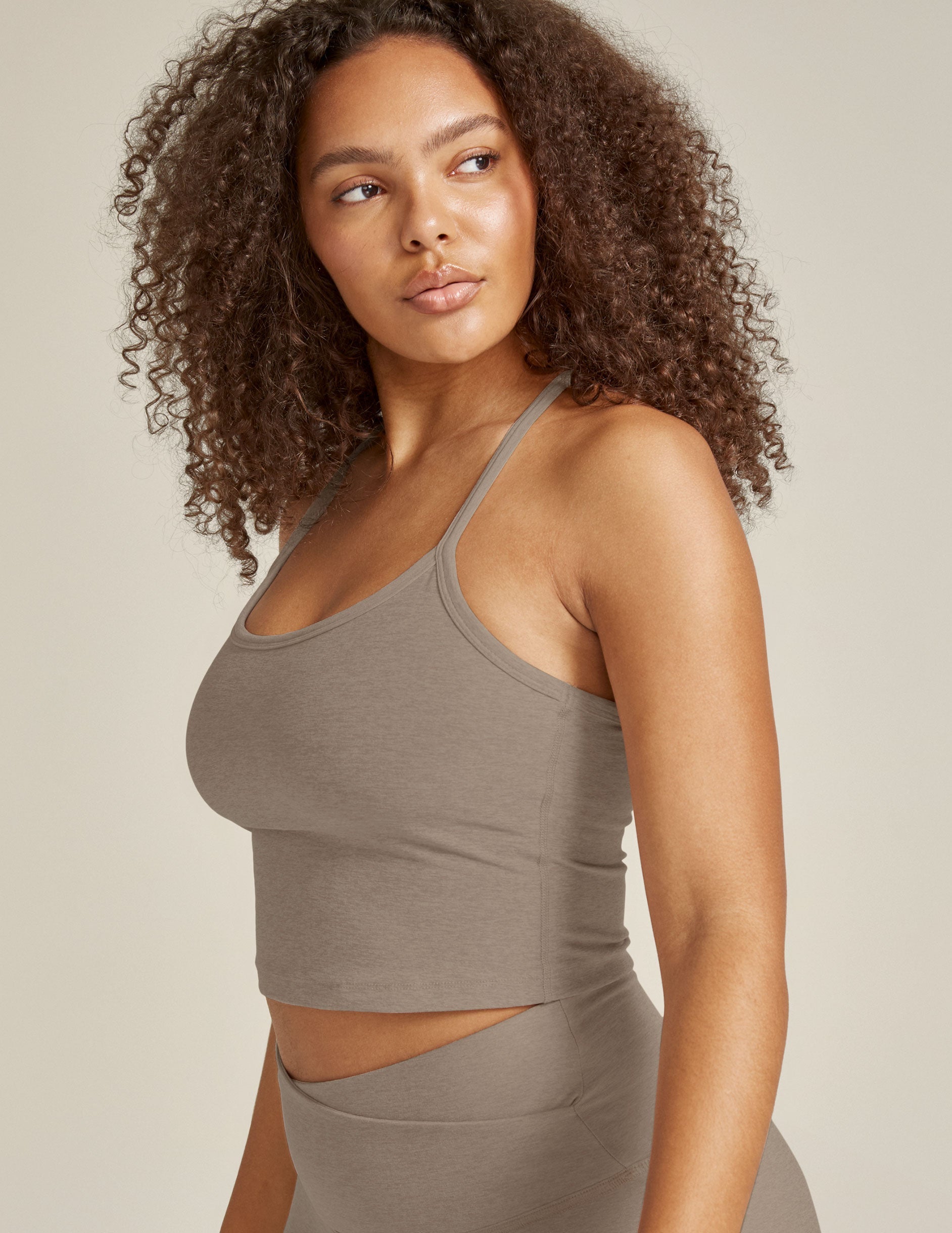 Beyond Yoga Spacedye Slim Racerback Cropped Tank