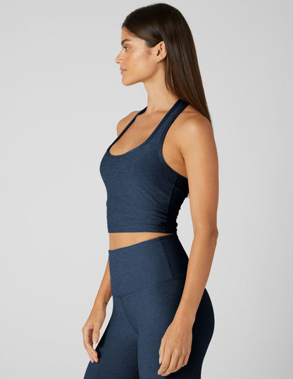Beyond Yoga Spacedye Well Rounded Cropped Halter Tank