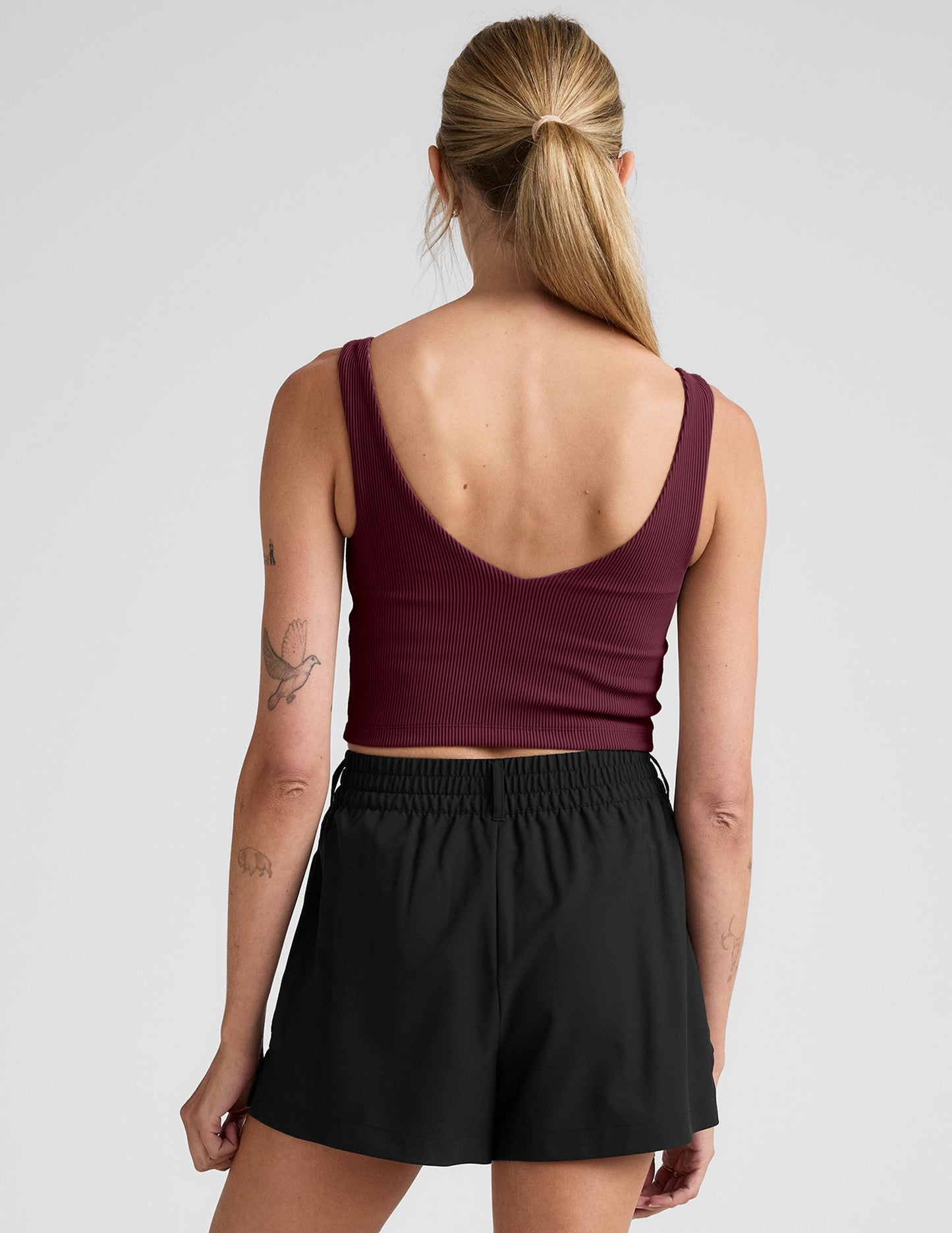 Beyond Yoga Impulse Ribbed Cropped Tank