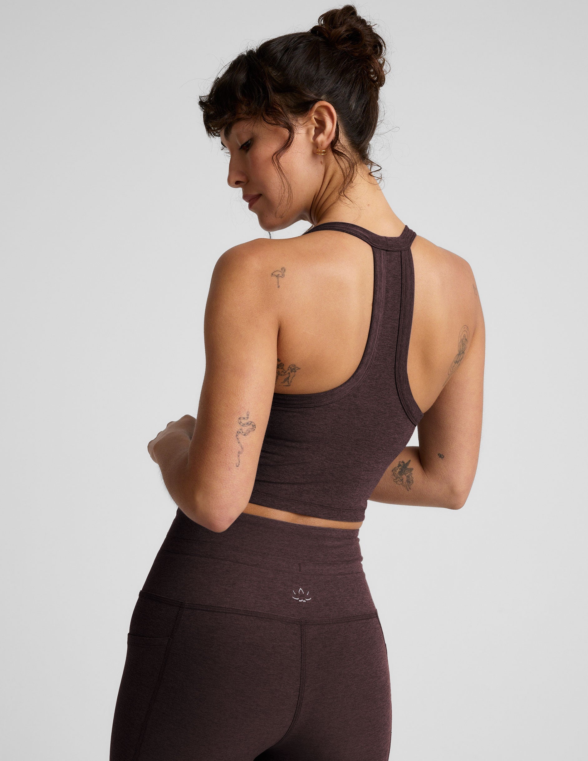 Beyond Yoga Spacedye On The Up Cropped Tank