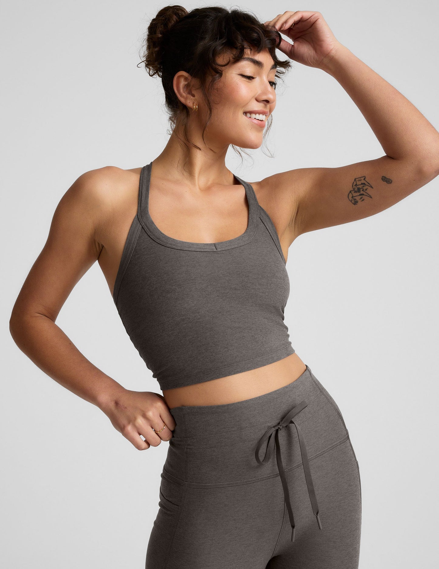 Beyond Yoga Spacedye On The Up Cropped Tank